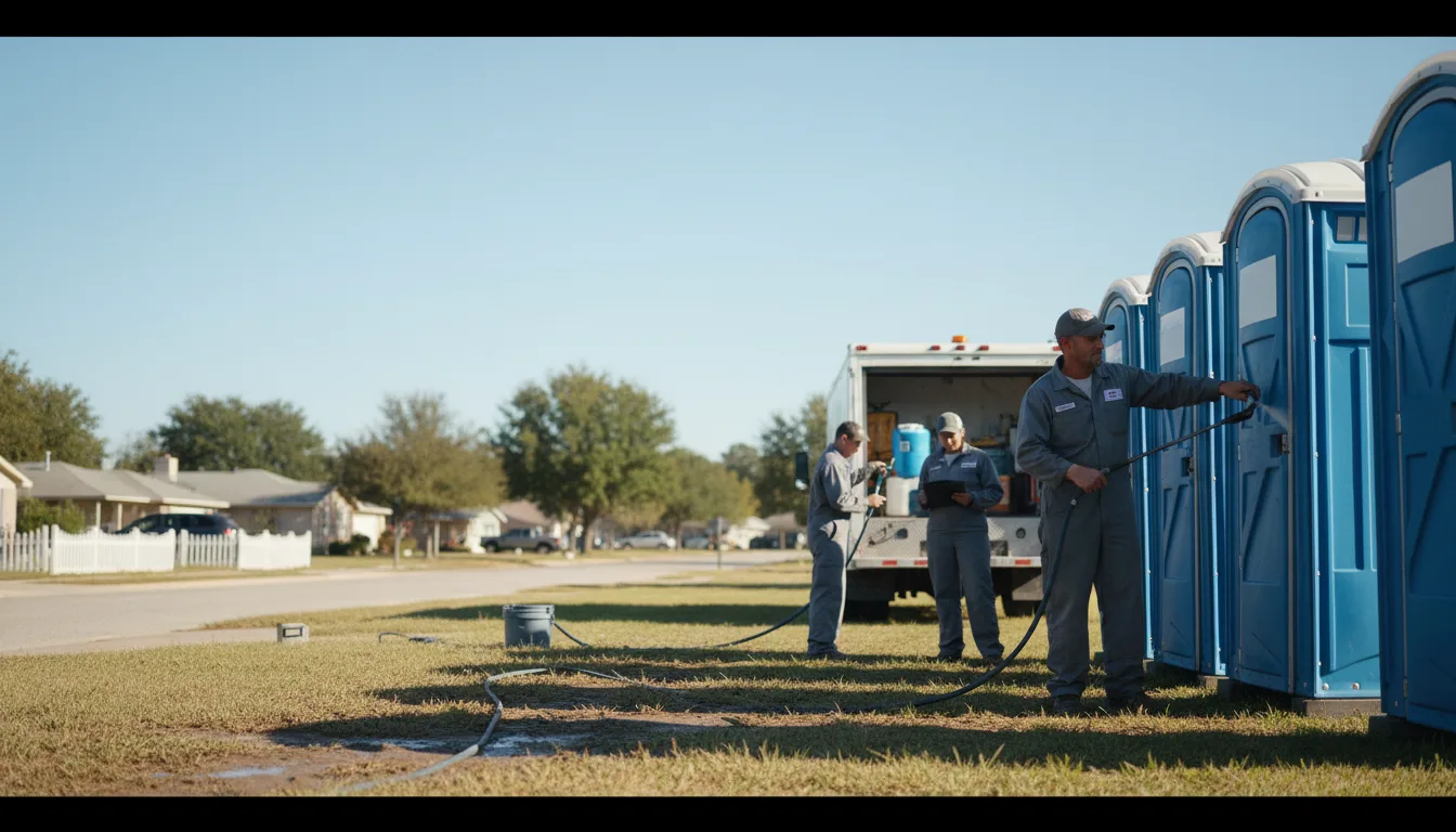 Long-Term Portable Toilet Rental in Plainville, IN near me